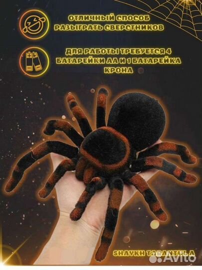 Паук тарантул на радиоуправлении