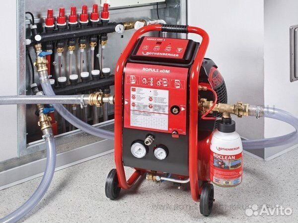 Промывка системы отопления, котлов., бойлеров