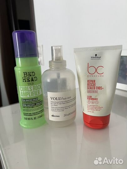 Средства davines, bed head, schwarzkopf