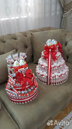 Торт из киндеров