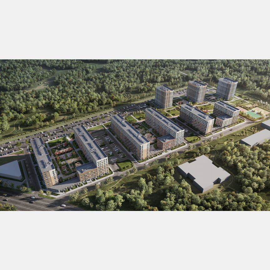 1-к. квартира, 34,6 м², 8/9 эт.