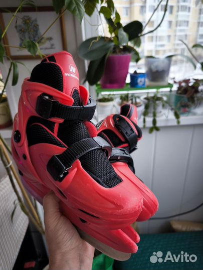 Коньки детские раздвижные 30 33 nordway