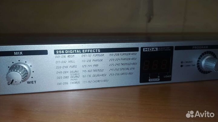 Процессор эффектов phonic DFX 256