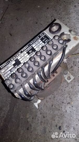 Понижающий трансформатор для тельфера 42 вольт