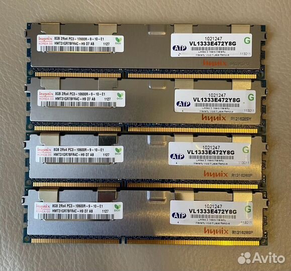 Серверная память 8gb DDR3 ECC REG (б/у)