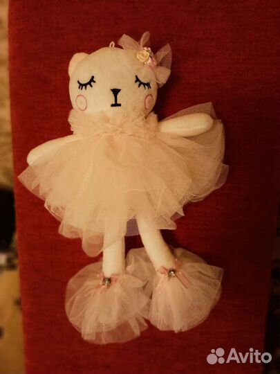 Кошка балерина мягкая игрушка