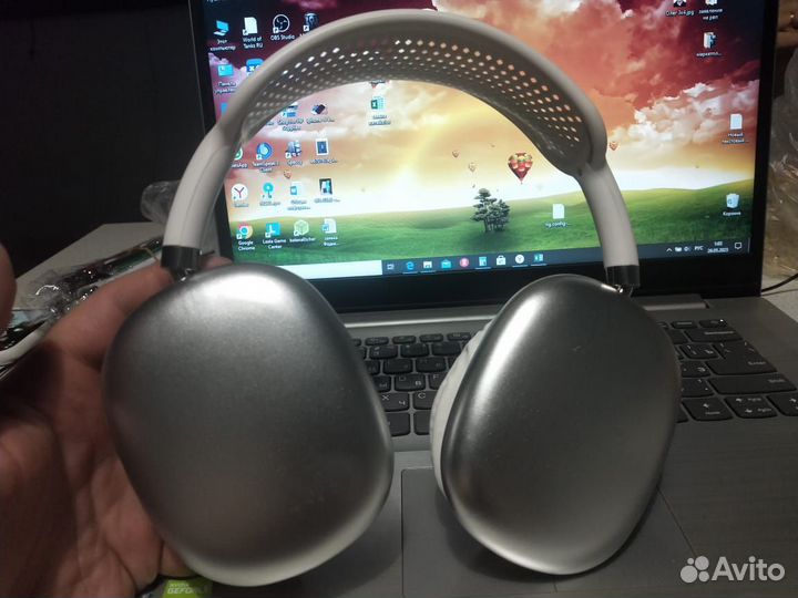 Полноразмерные Bluetooth наушники i12