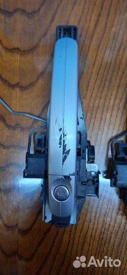 Ручки двери форд фокус 3 (серебристые) 2 штуки