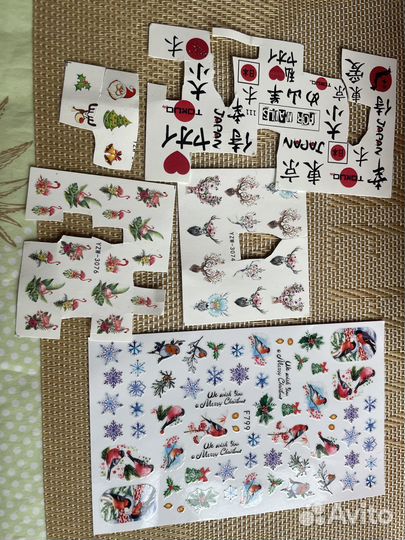 Наклейки для ногтей