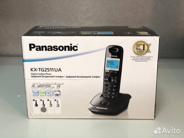Телефон dect Panasonic KX-TG2511UAM