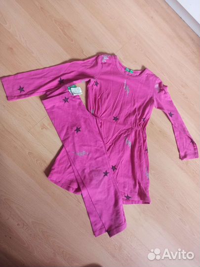 Пакет фирменных вещей на девочку 98-110