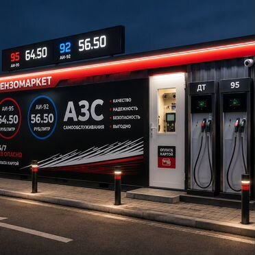 АЗС без строительства / Окупаемость 18 мес