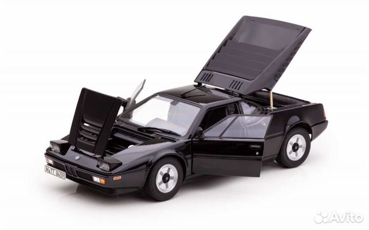 Bmw M1 (E26) 1980 Black Norev 1:18