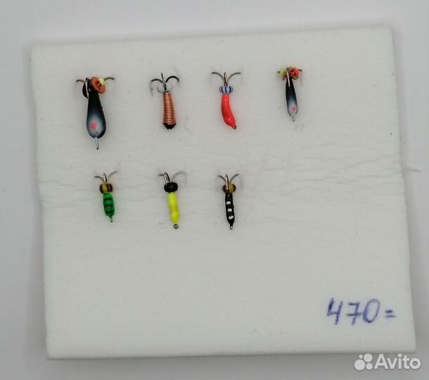 Мормышки вольфрамовые чертики набор