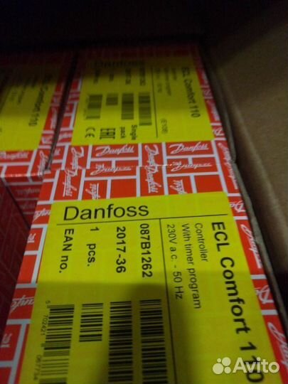 Danfoss ECL Comfort 110 087B1262 Данфосс Danfoss