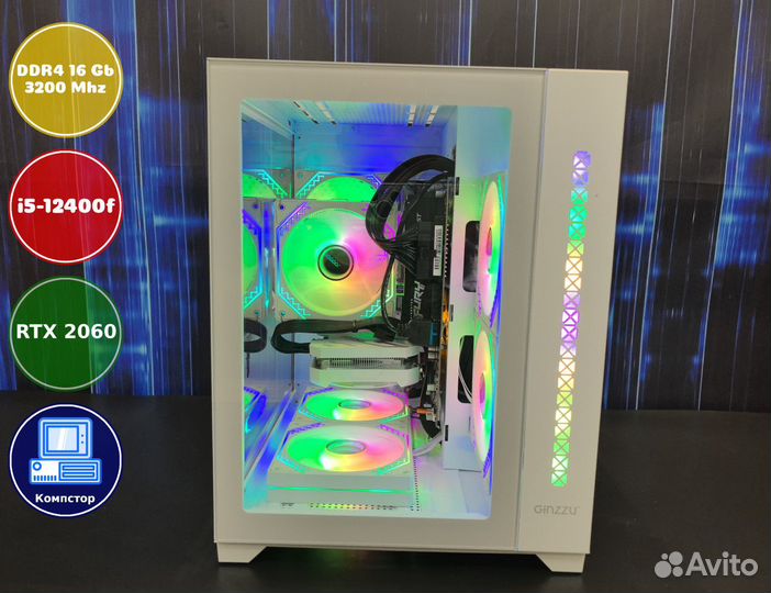 Компьютер новый i5-RTX2060-16DDR4-BWN967410328-H610