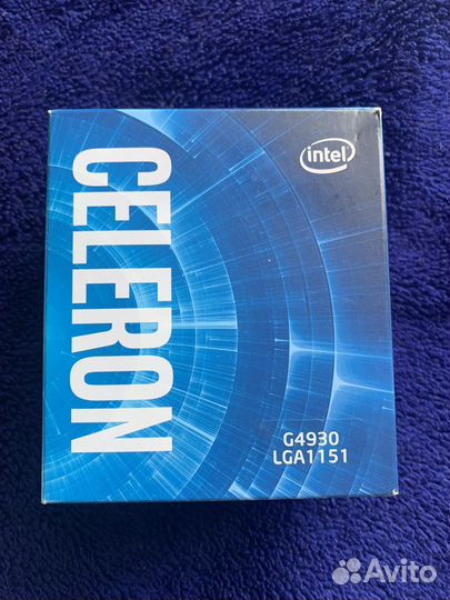 Celeron g4930 box