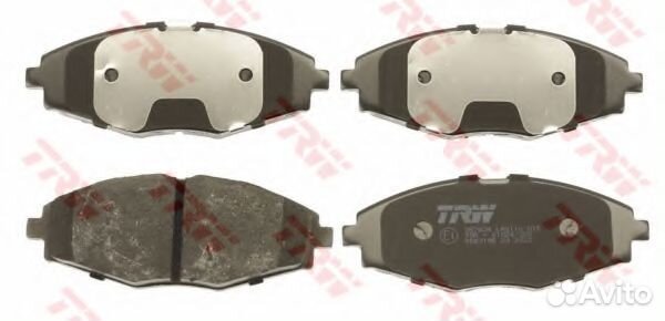 Колодки тормозные дисковые перед