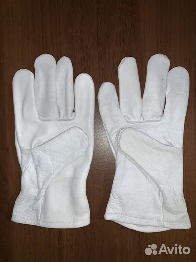 Защитные перчатки 100 кожа (Размер 10.5)