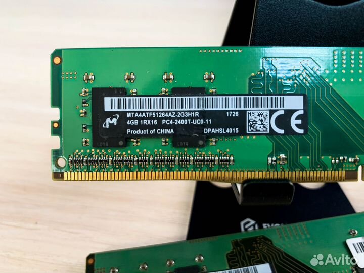 Оперативная память micron 4 гб DDR4 2400MHz