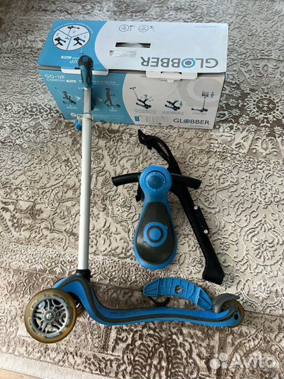 Самокат globber up comfort 3 в 1