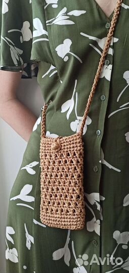 Панама из рафии