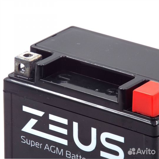 Аккумулятор zeus super AGM 7 Ач о.п. (YTZ7S)