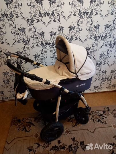 Коляска 2 в 1 + стул для кормления