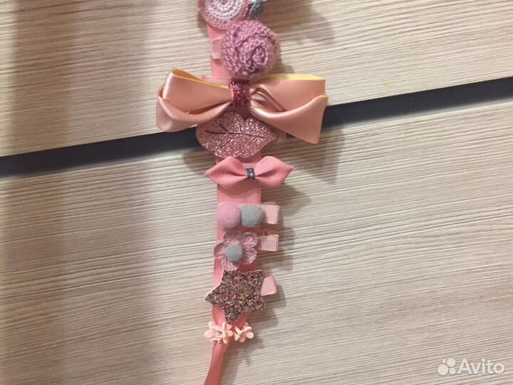 Набор резинок и заколок для волос девочке