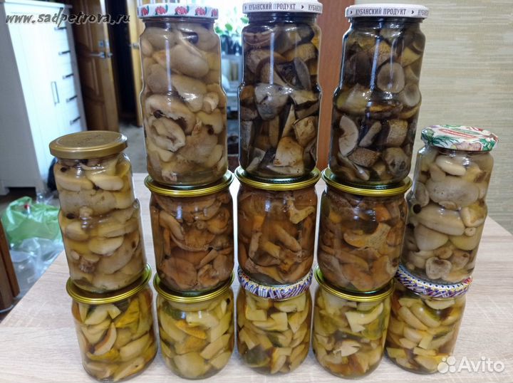 Грибы, варенье, соленья, компоты