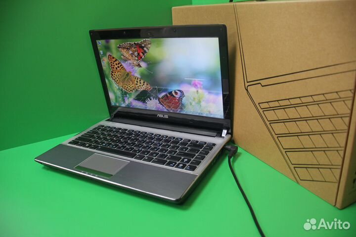 Игровой Ноутбук Asus i3 M380 2.53GHz / 4GB