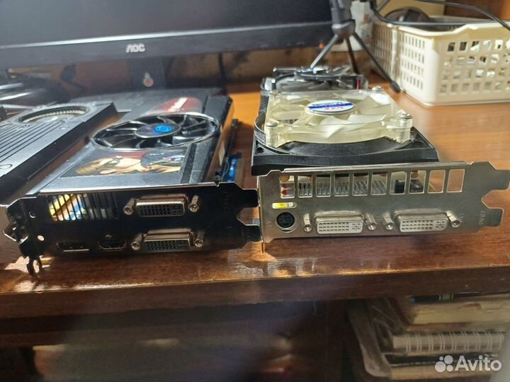 Игровые видеокарты 1,2,3 гб