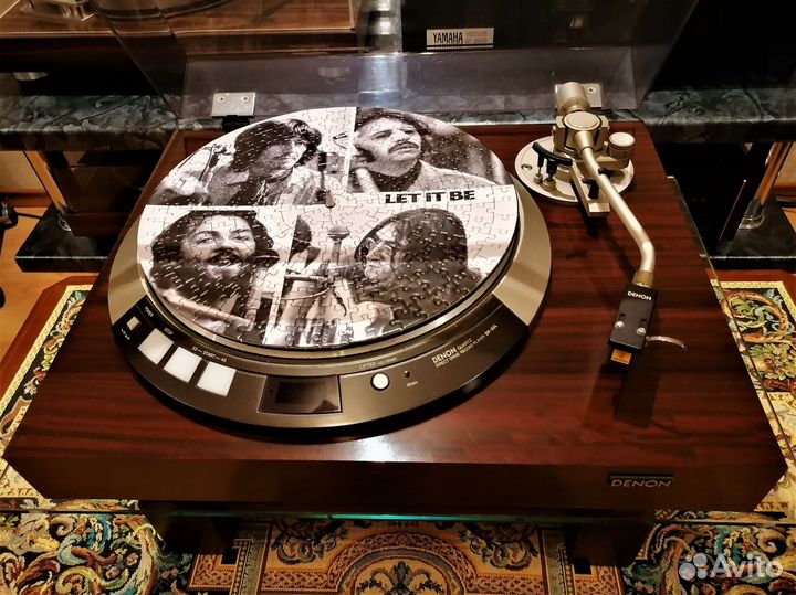 Denon DP-55L. Проигрыватель+шелл+голова+игла