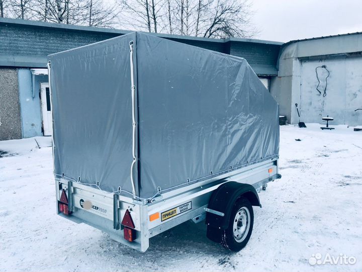 Прицеп усиленный 2,5х1,3 оцинкованный