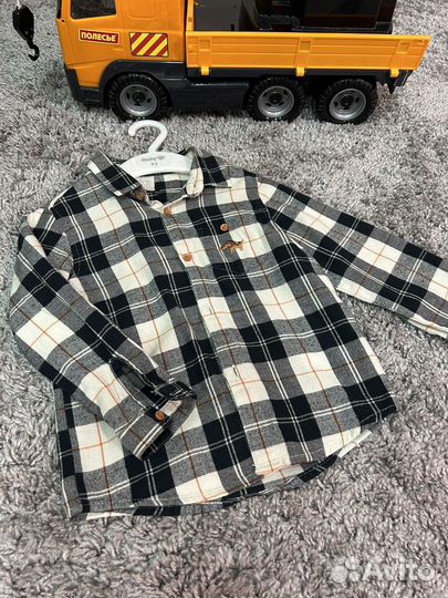 Рубашка на мальчика 92