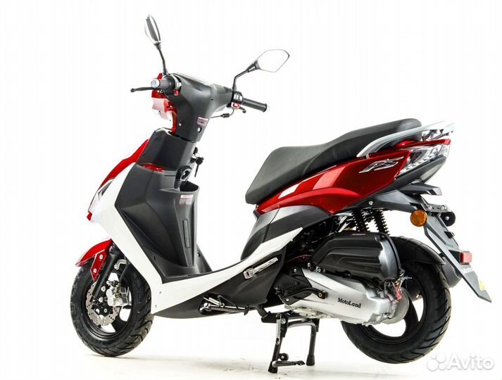 Скутер MotoLand 150 куб. JOG красный
