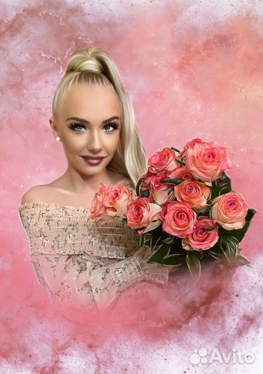 Портрет на холсте