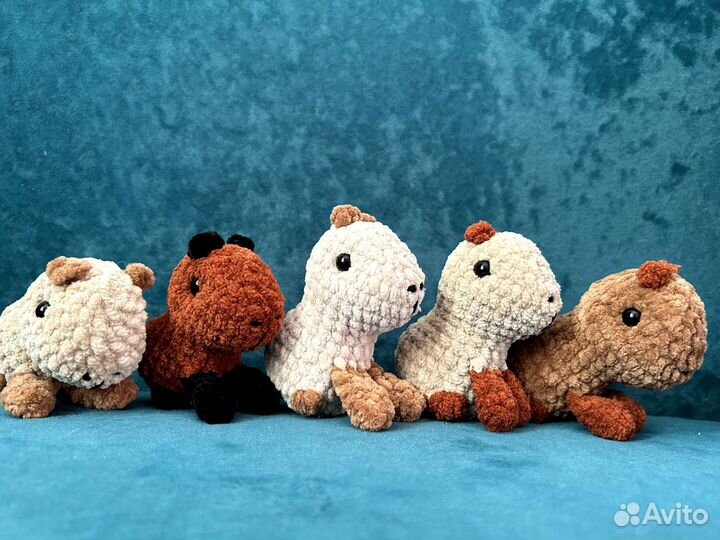 Капибара игрушка мягкая