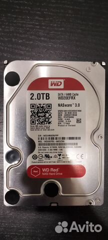 Жесткий диск Western Digital Red 2 тб (WD20efrx)