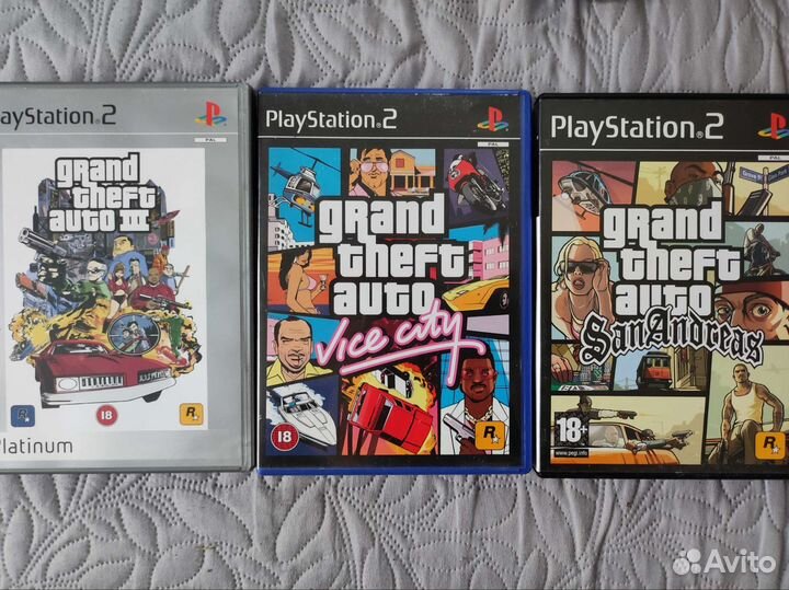 PS2 игры лицензия