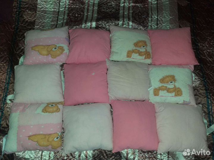 Бортики подушки