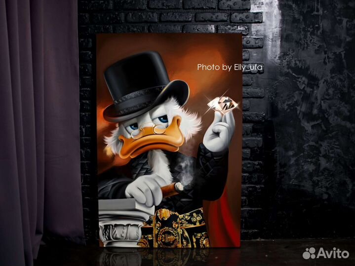 Картина Скрудж Макдак