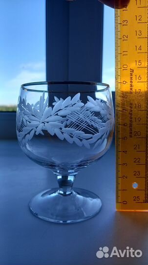 Набор бокалов для коньяка СССР