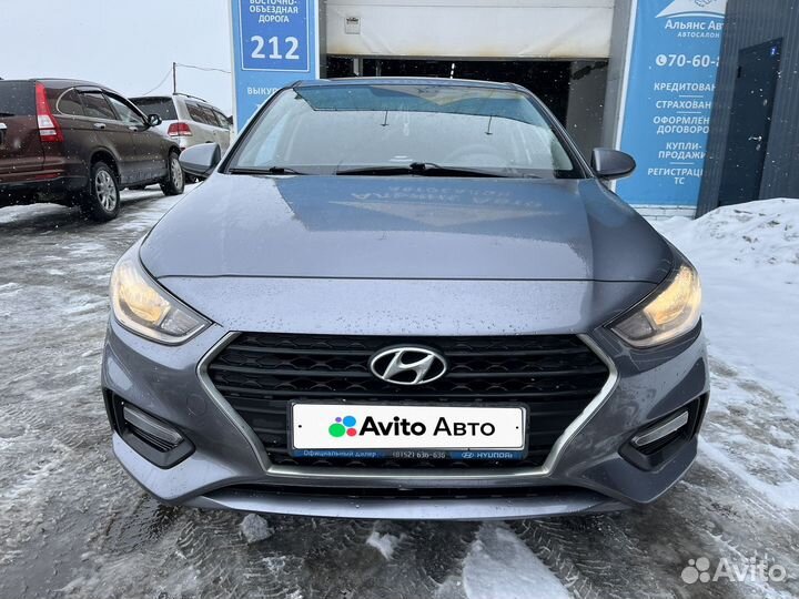 Hyundai Solaris 1.4 МТ, 2017, 145 000 км