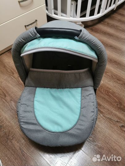 Автолюлька от 0 с козырьком и накидкой