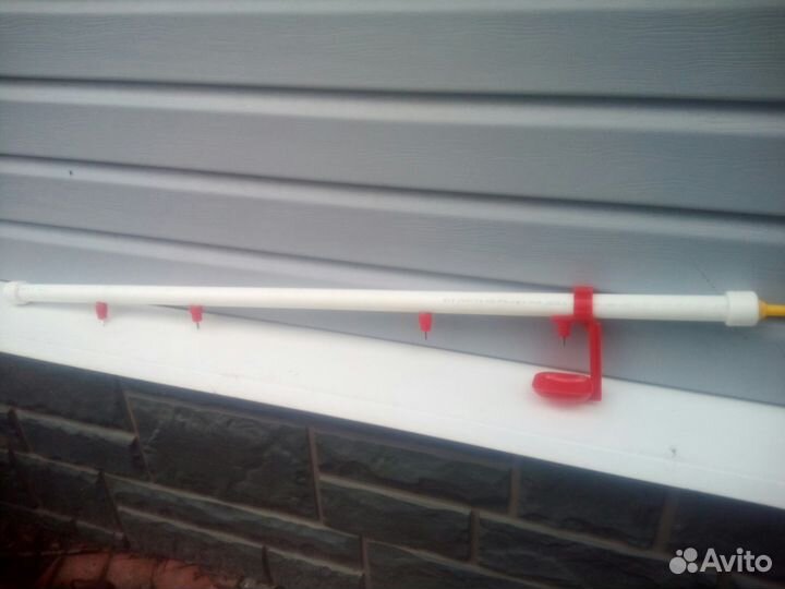 Ниппельное поение в сборе (ниппельные поилки)