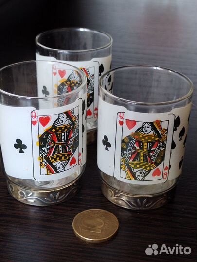 Стопки для водки СССР с мельхиором