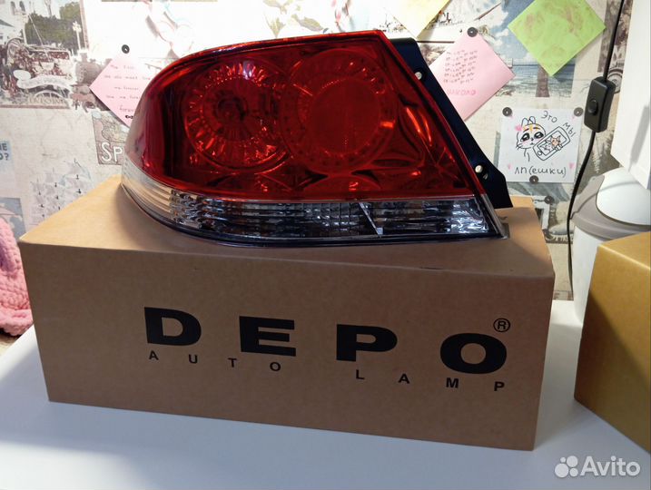 Фара задняя левая mitsubishi lancer 9