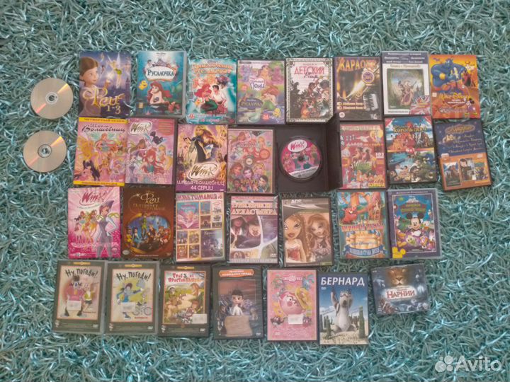 Диски dvd и игры