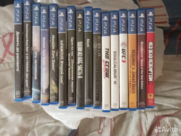 Диски на ps4
